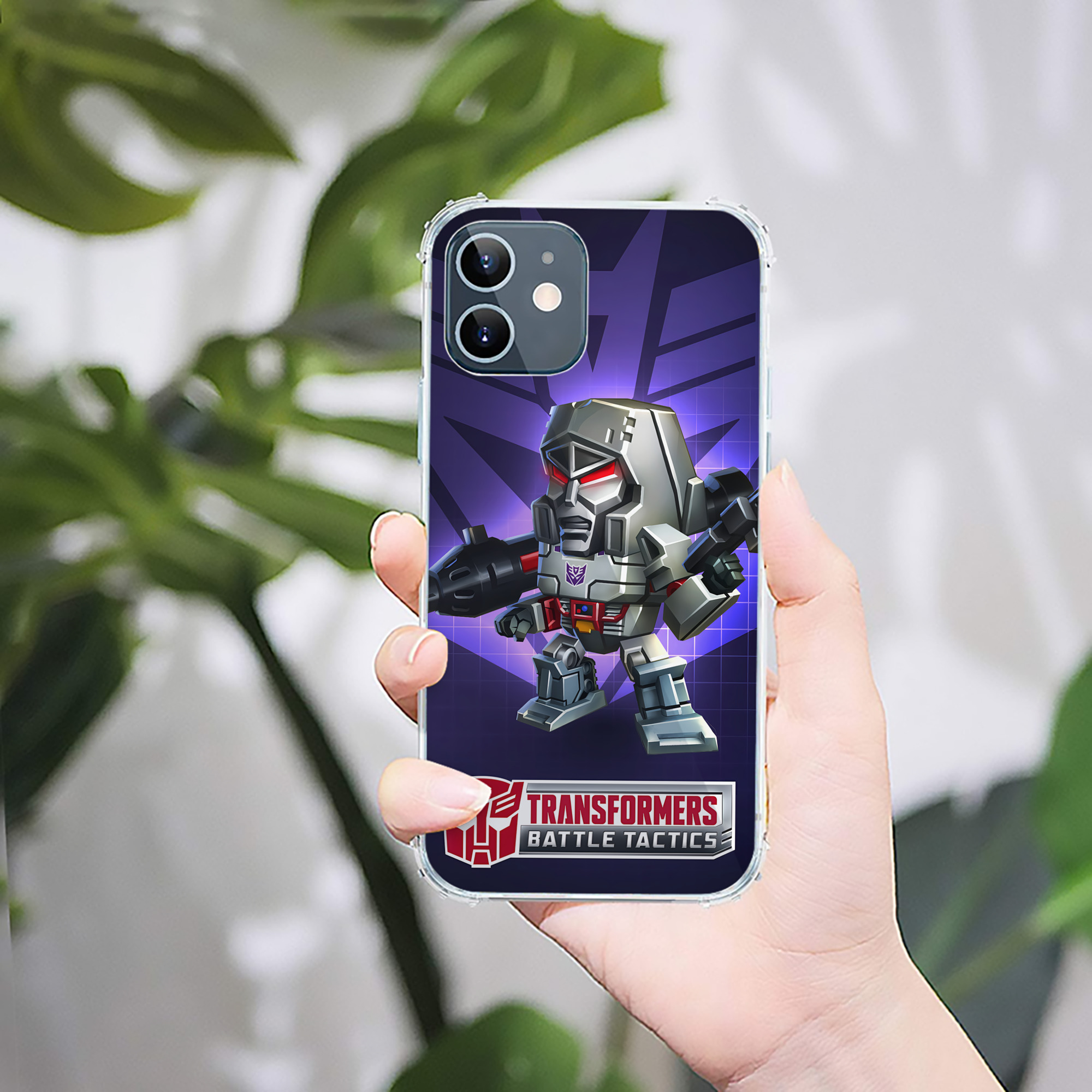 （画像用） Transformers トランスフォーマー 【iPhone 12シリーズ対応】透明スマホケース（クリアソフトケース）